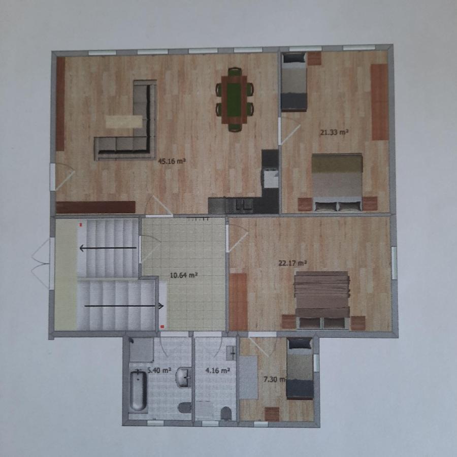 Ferienwohnung Kopold "Im Alten Schulhaus" Pottmes Bagian luar foto